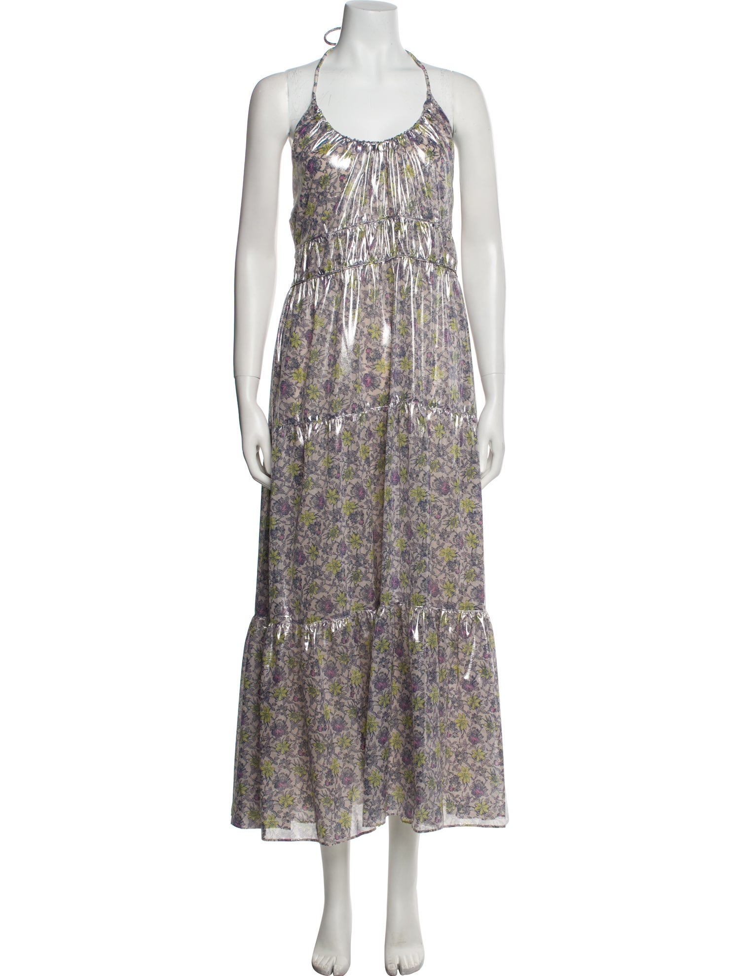 Derek Lam Printed Long Dress w/ Tags