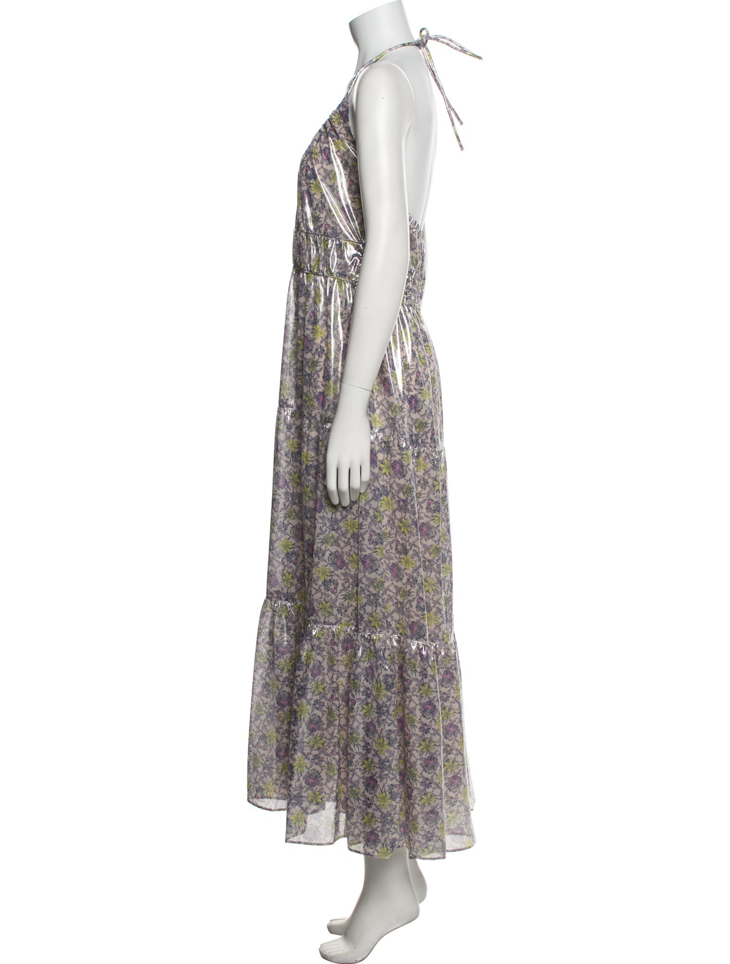 Derek Lam Printed Long Dress w/ Tags