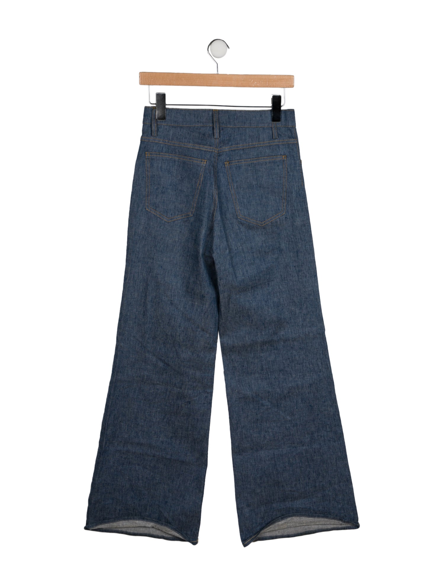 Derek Lam Mid-Rise Wide Leg Jeans