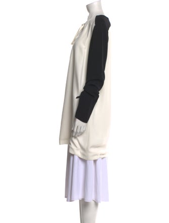 Derek Lam Tie Neck Long Sleeve Tunic