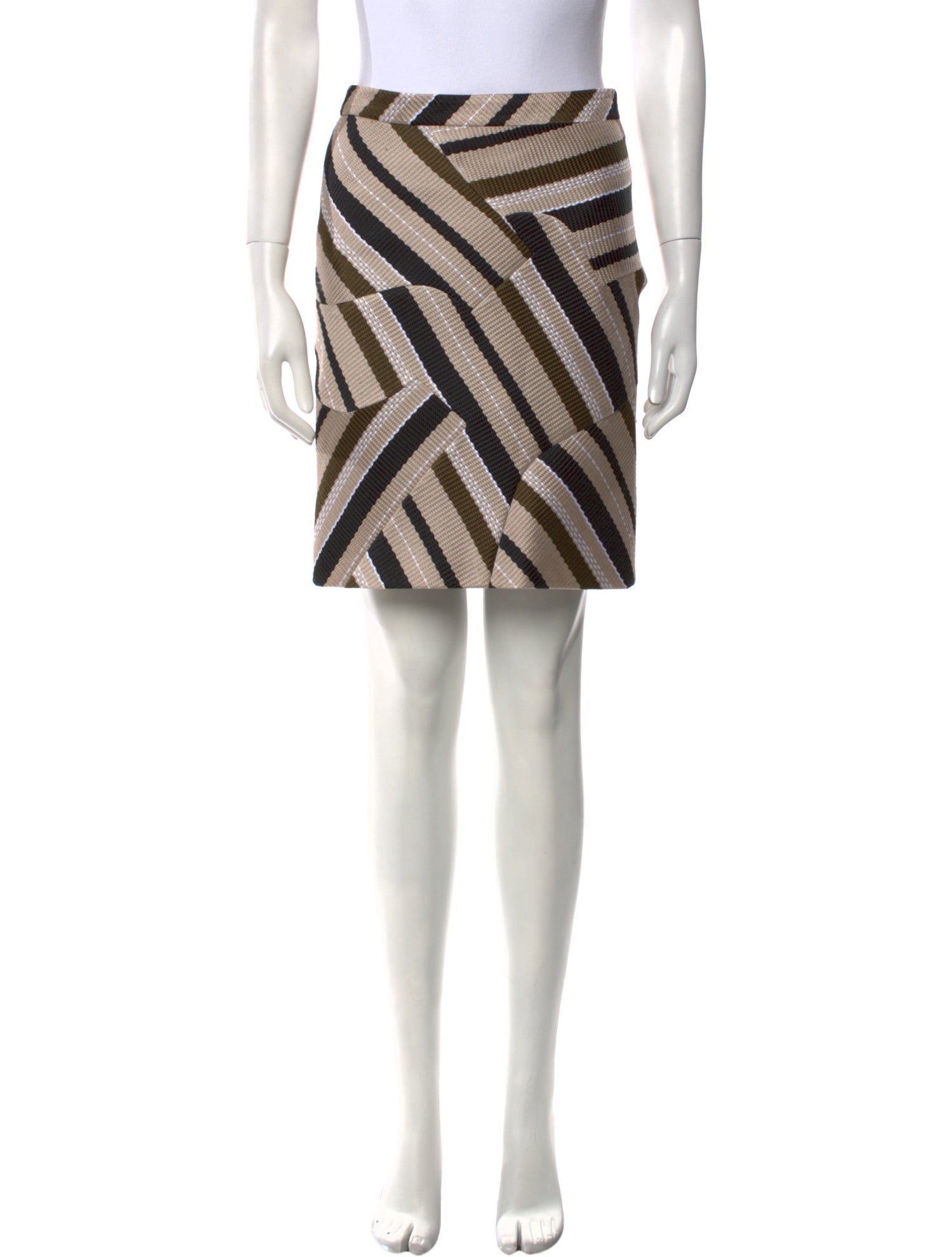 Derek Lam Linen Mini Skirt