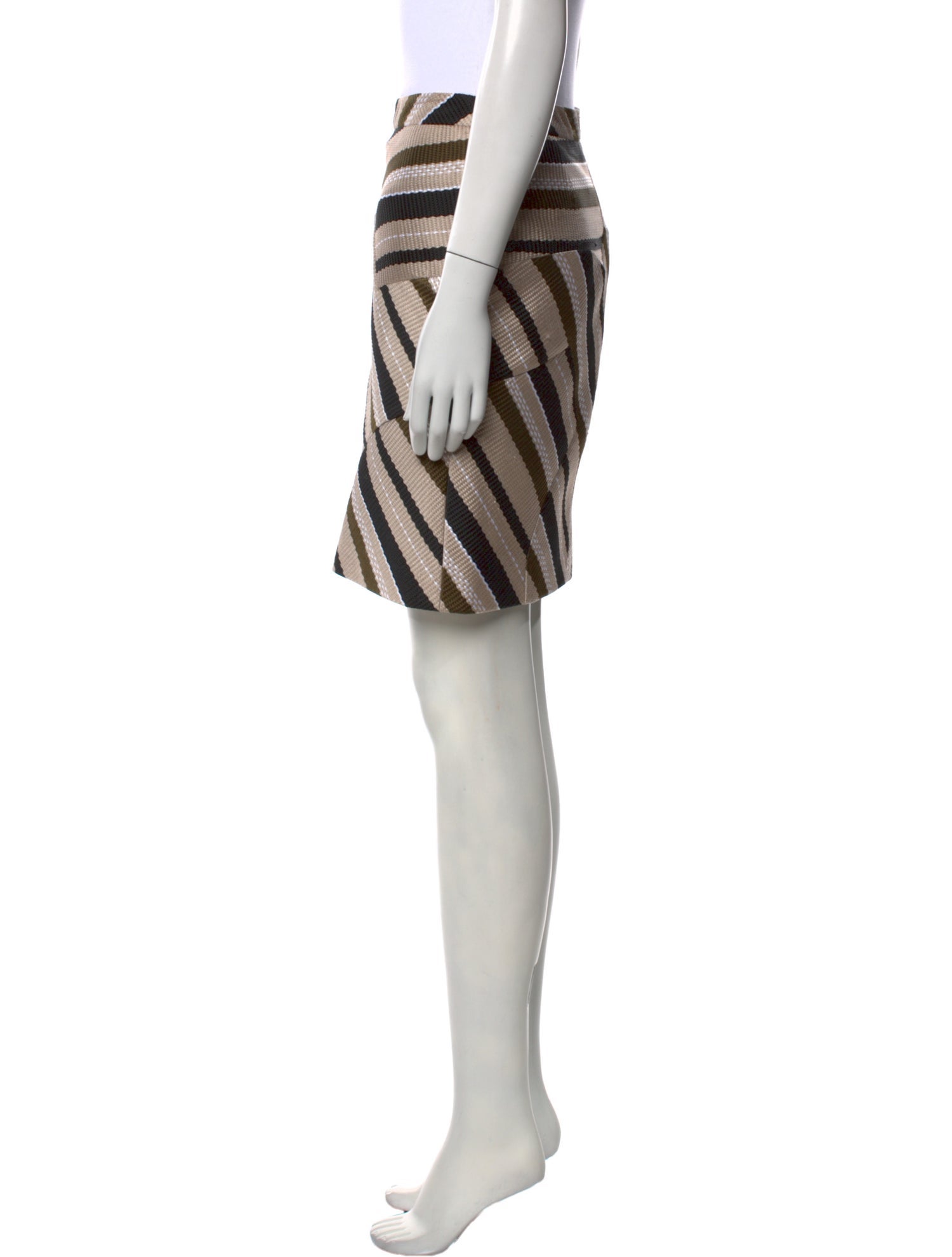 Derek Lam Linen Mini Skirt