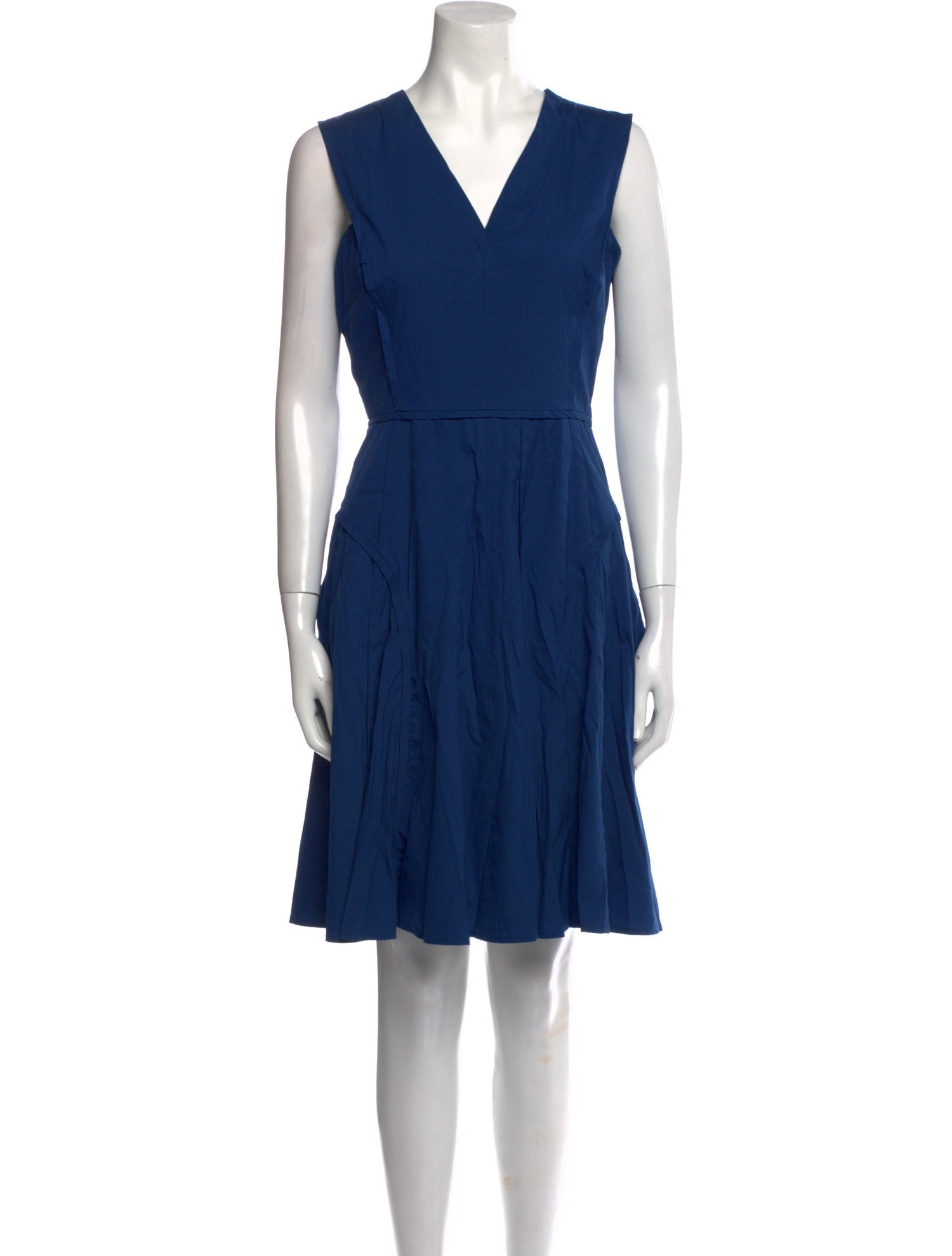 Derek Lam V-Neck Mini Dress