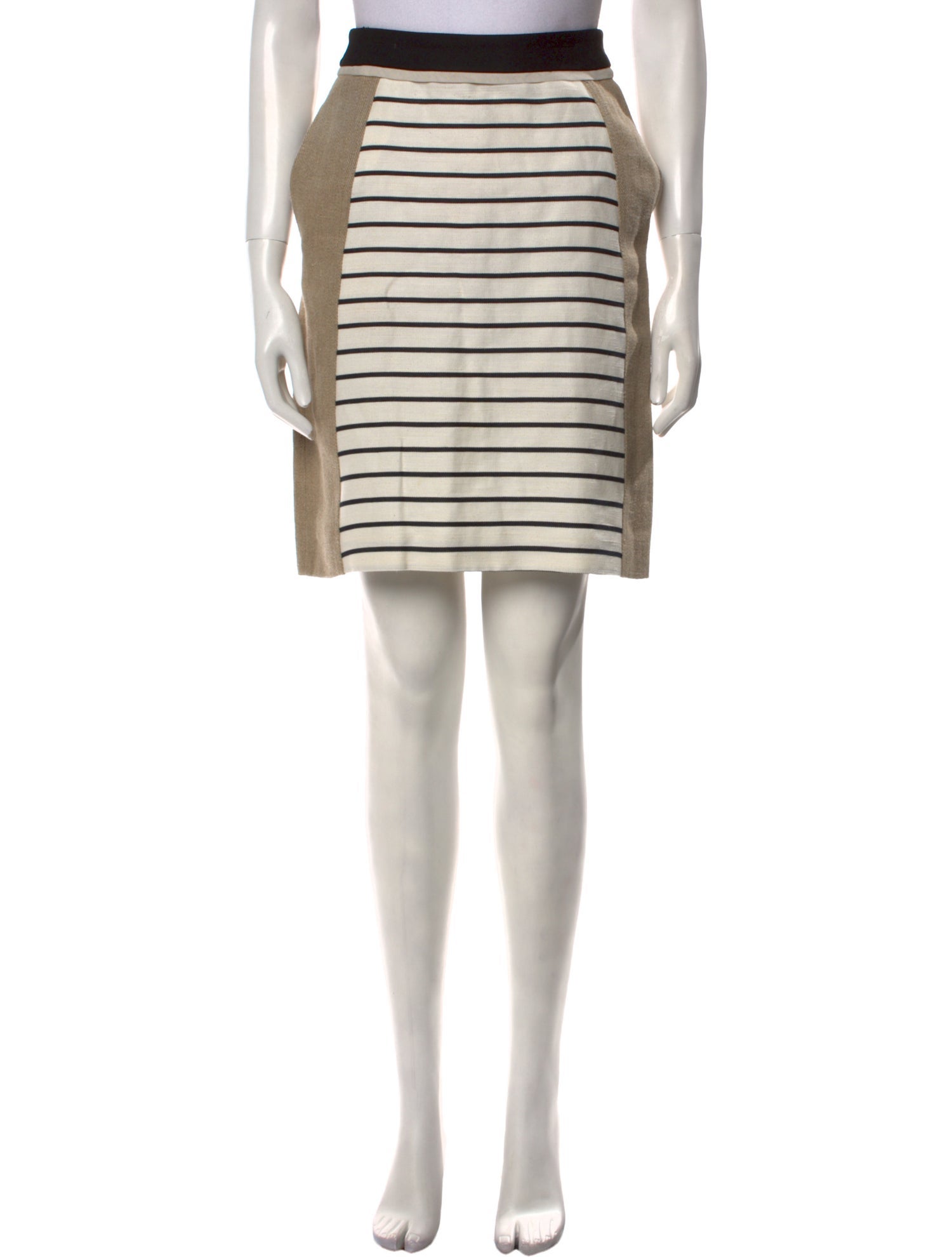 Derek Lam Linen Knee-Length Skirt