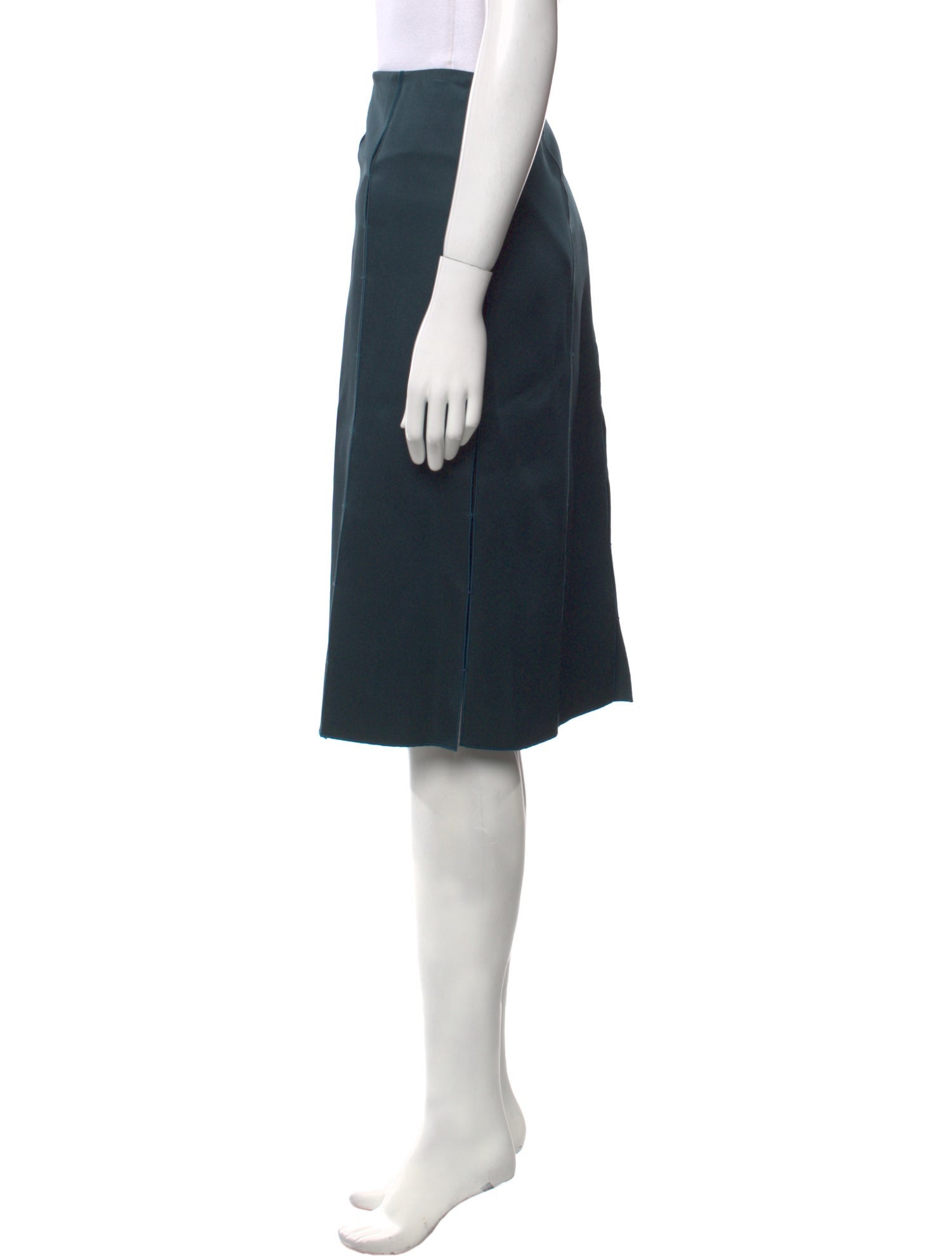 Derek Lam Wool Knee-Length Skirt