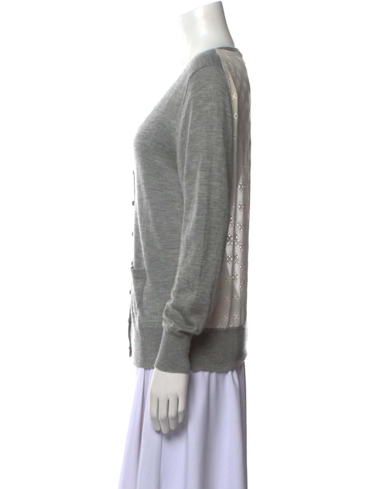 Derek Lam Cashmere V-Neck Sweater