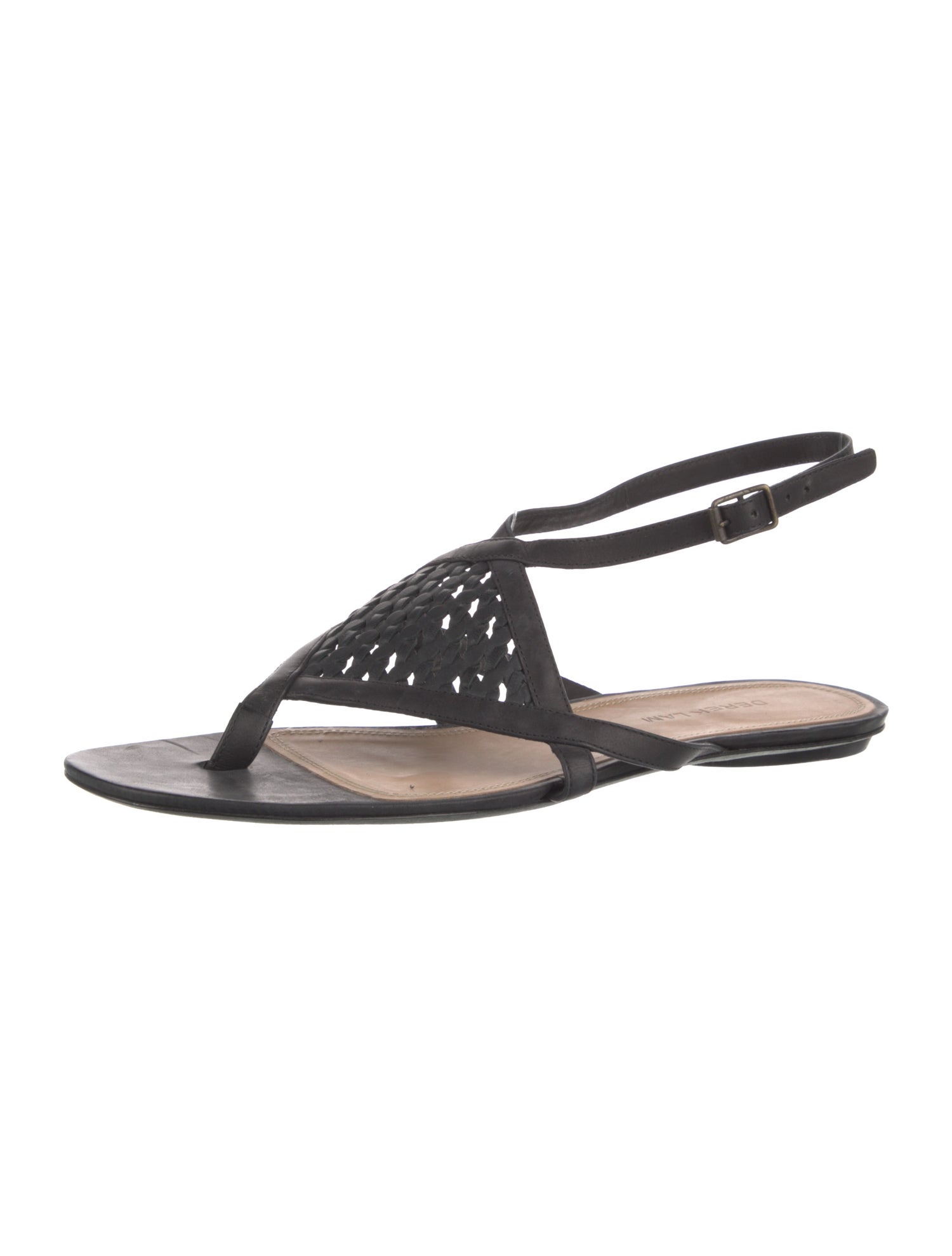 Derek Lam Leather Slingback Sandals