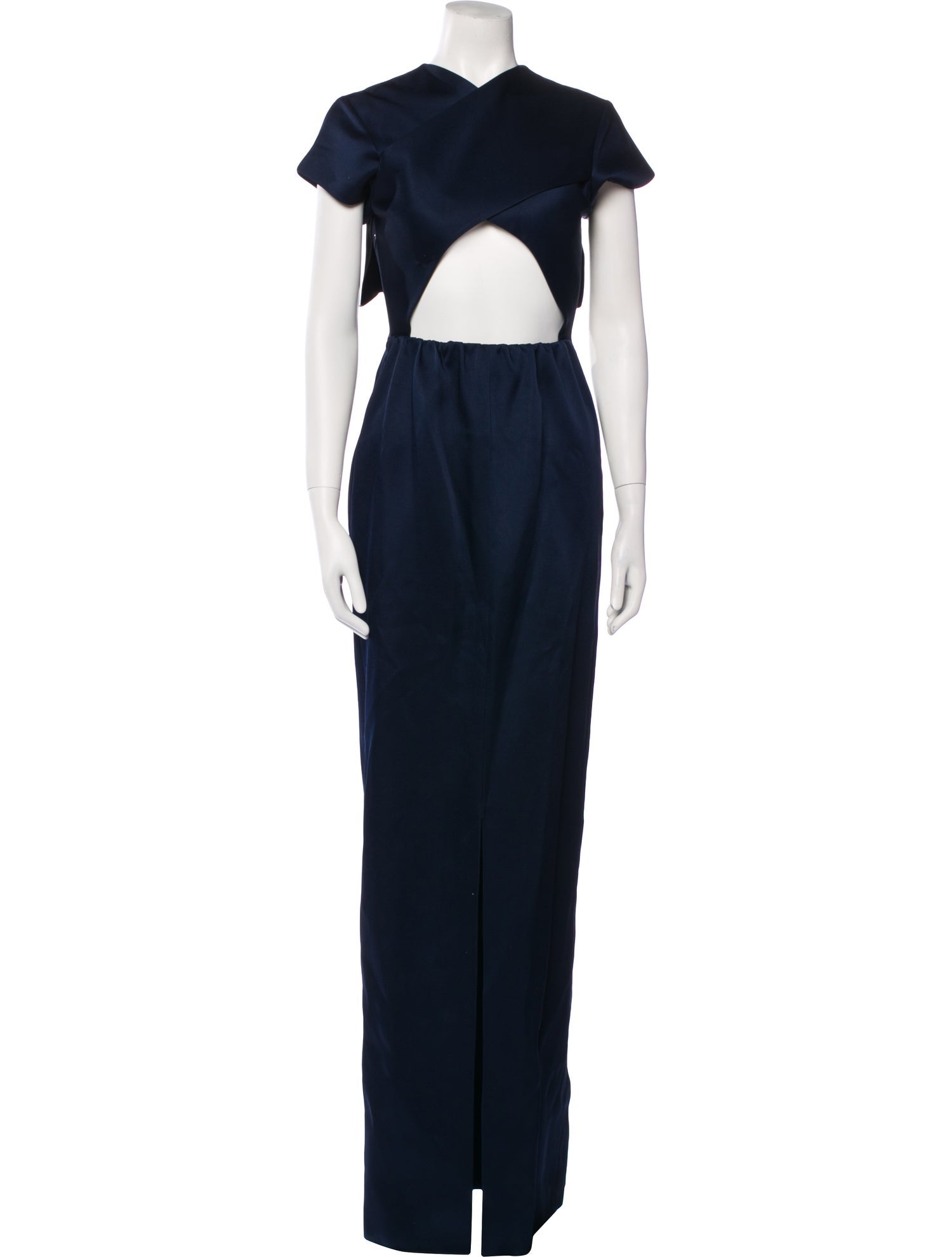 Derek Lam V-Neck Long Dress