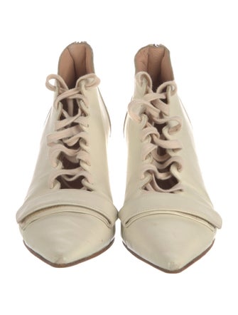 Derek Lam Leather Lace-Up Boots