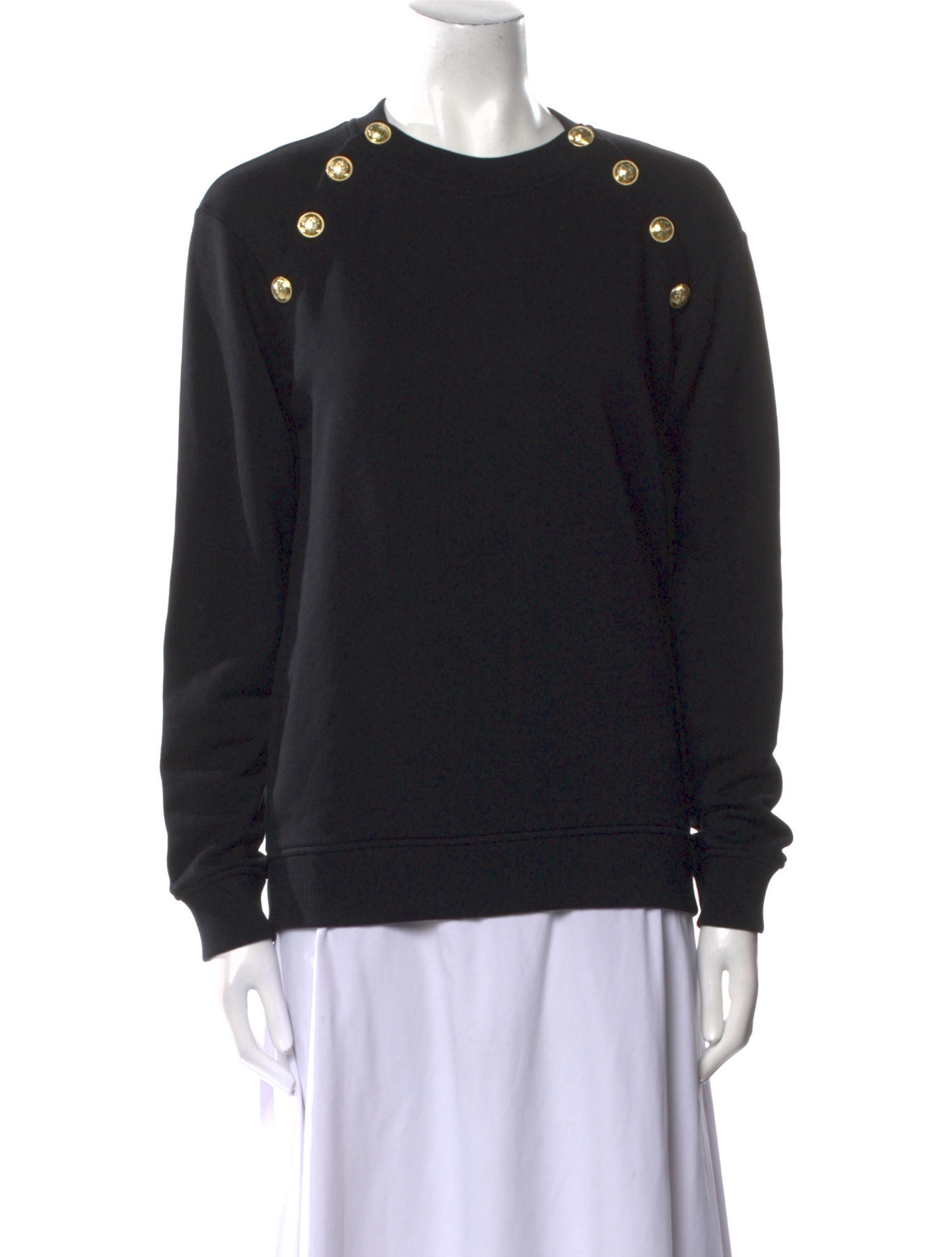 Derek Lam Crew Neck Long Sleeve Sweatshirt