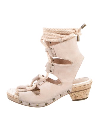 Derek Lam Leather Espadrilles