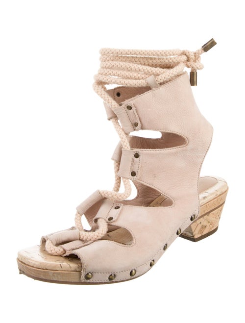 Derek Lam Leather Espadrilles