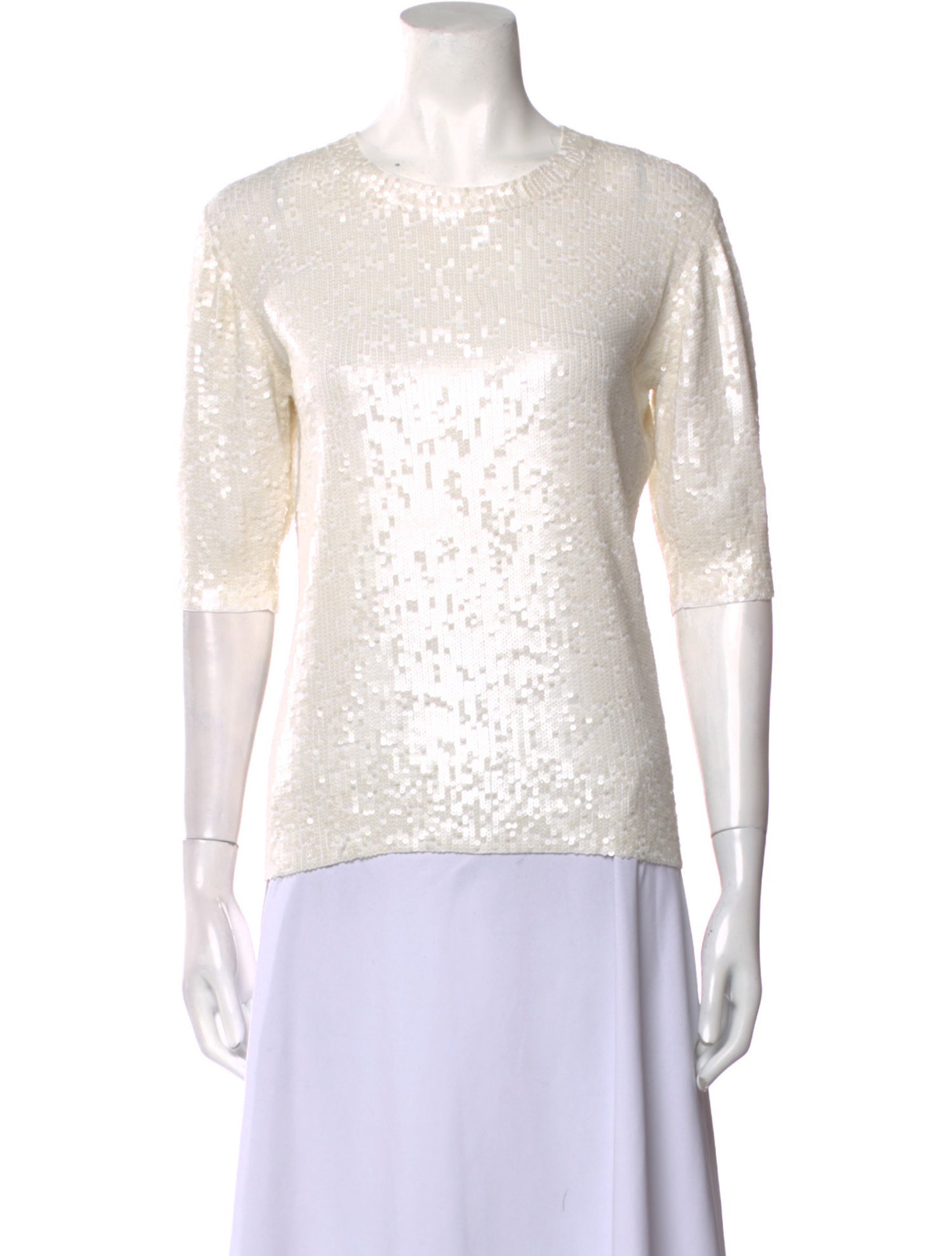 Derek Lam Crew Neck Short Sleeve Top