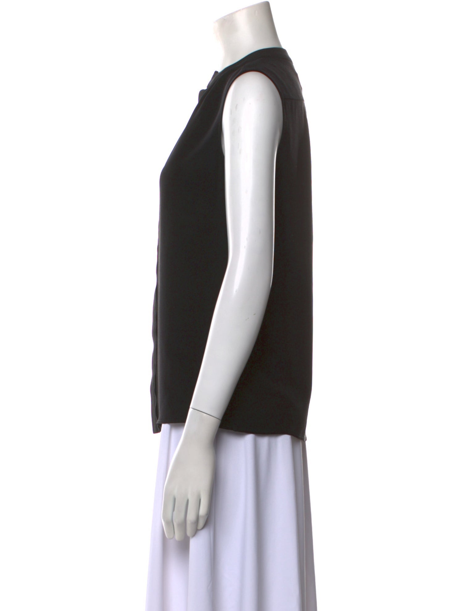Derek Lam Silk V-Neck Blouse