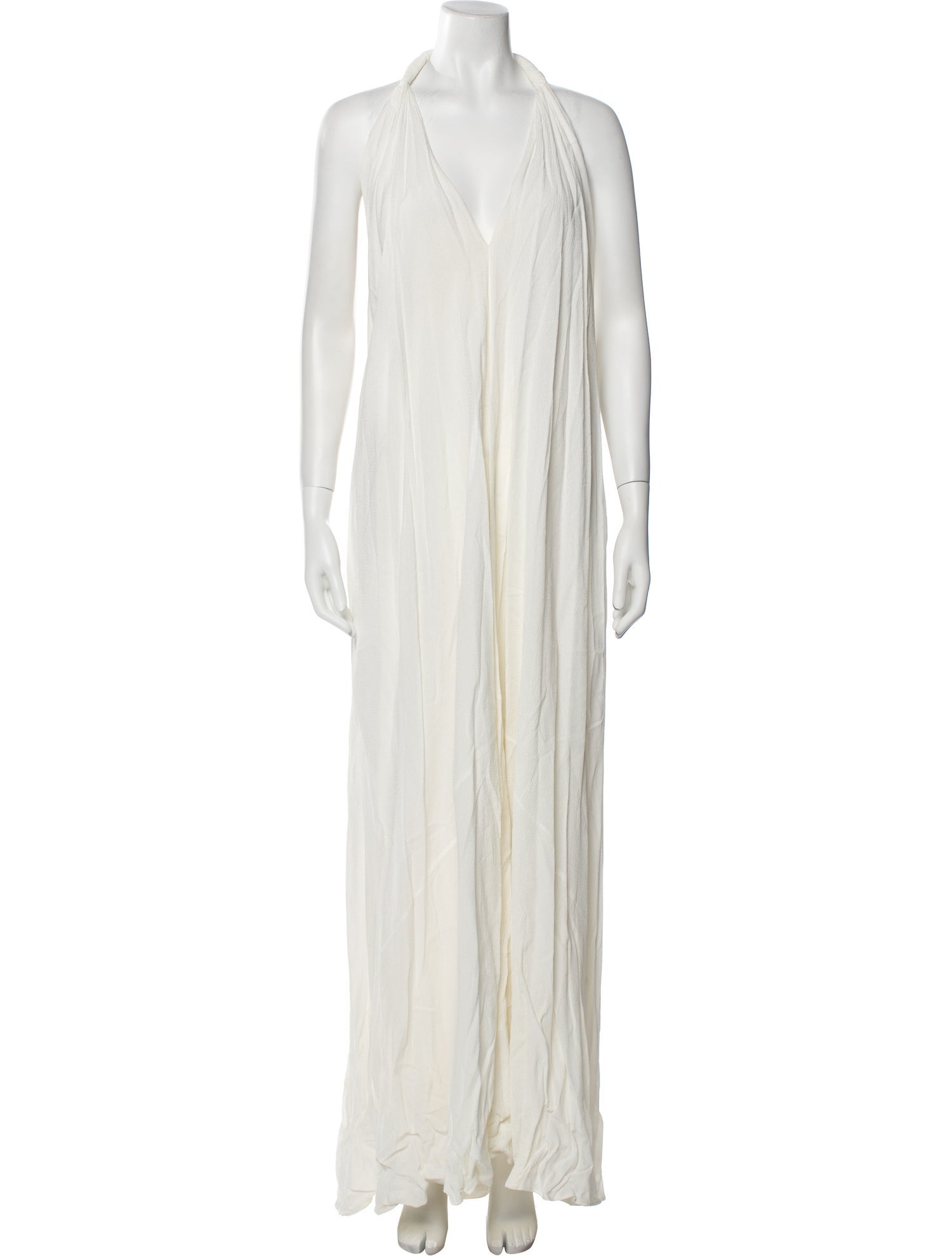 Derek Lam V-Neck Long Dress