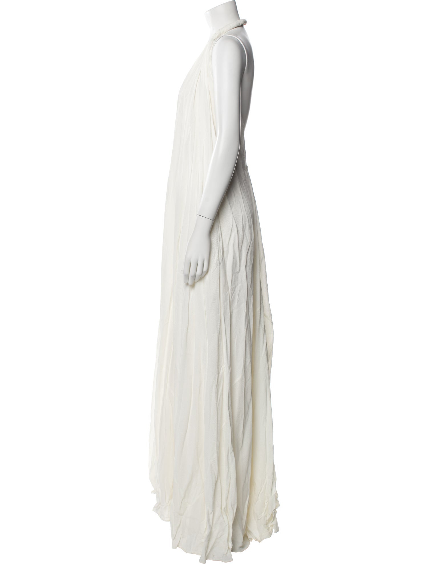 Derek Lam V-Neck Long Dress