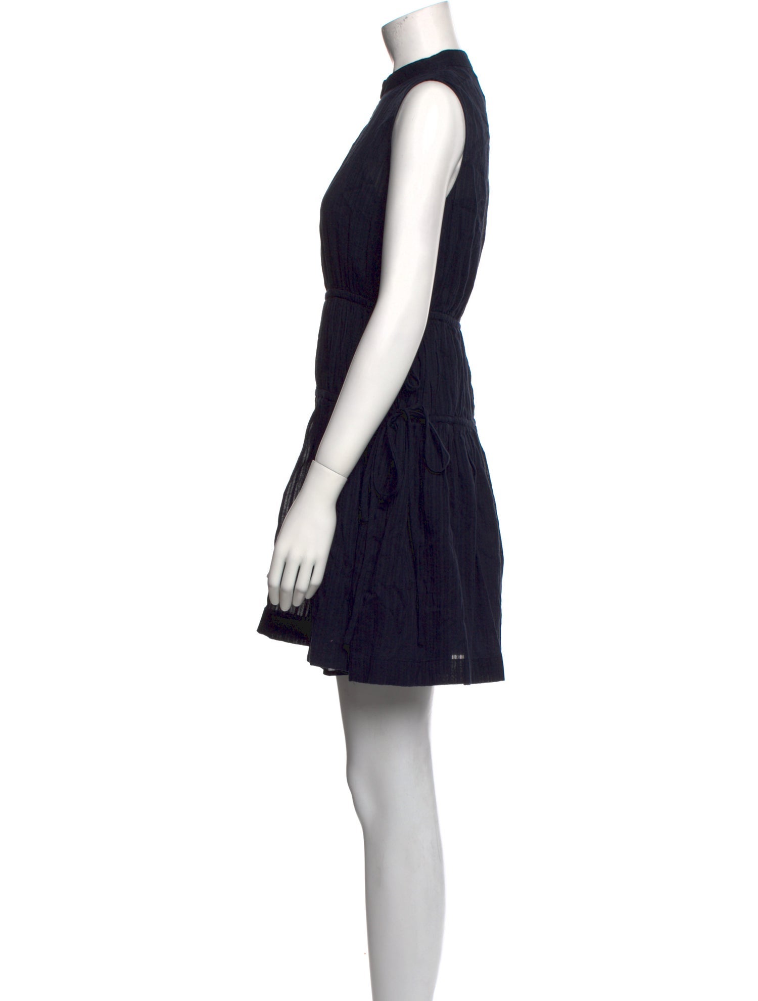 Derek Lam Mock Neck Mini Dress