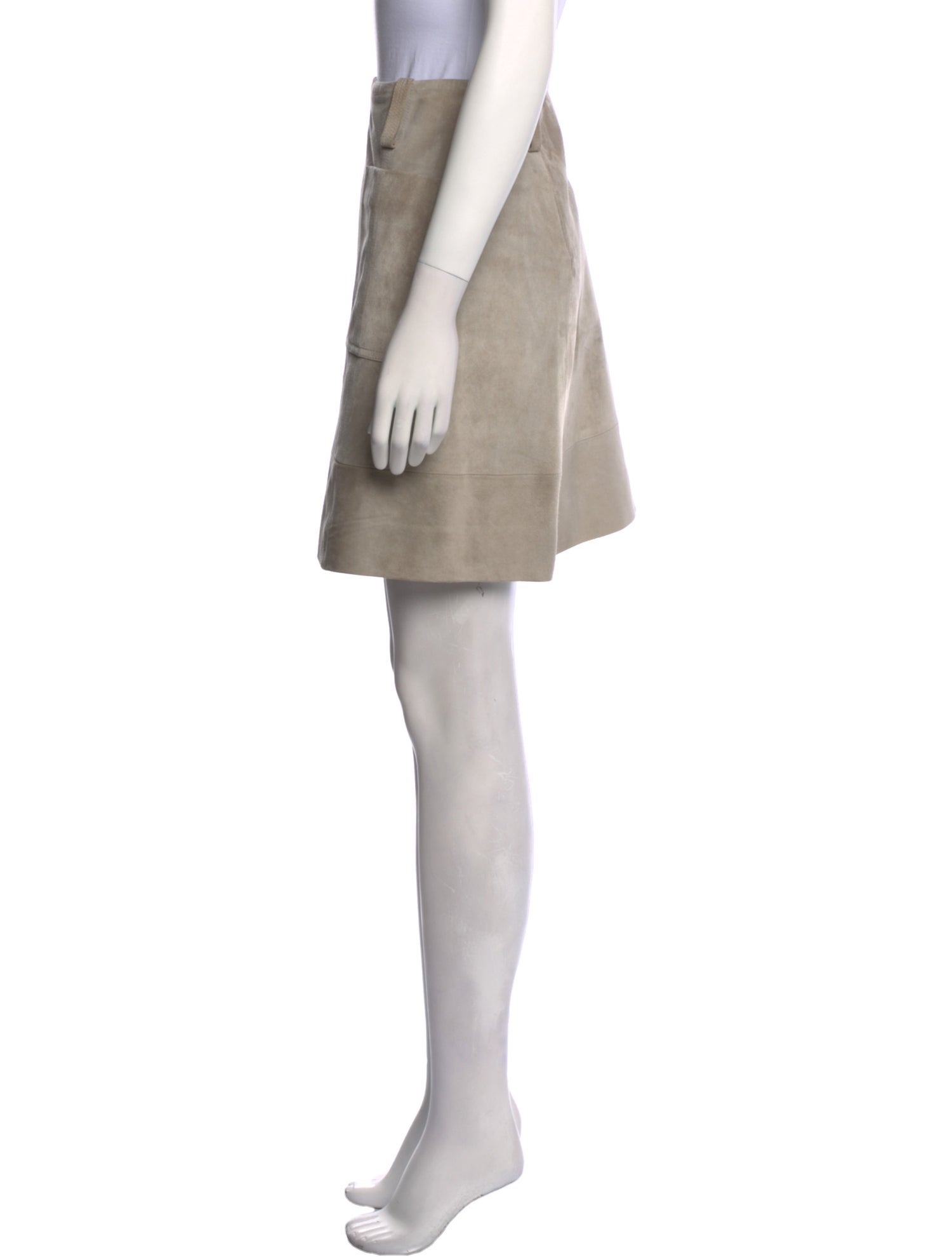 Derek Lam Calfskin Mini Skirt