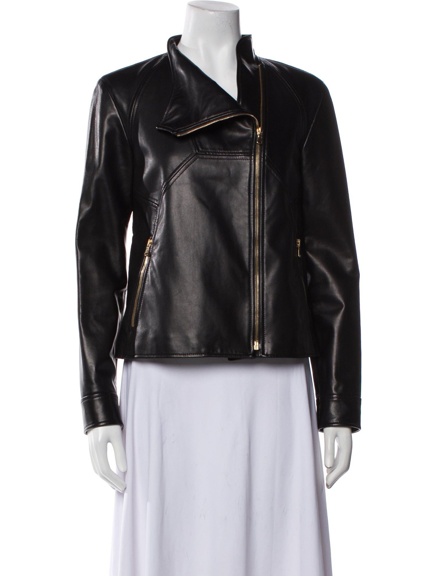 Derek Lam Leather Biker Jacket