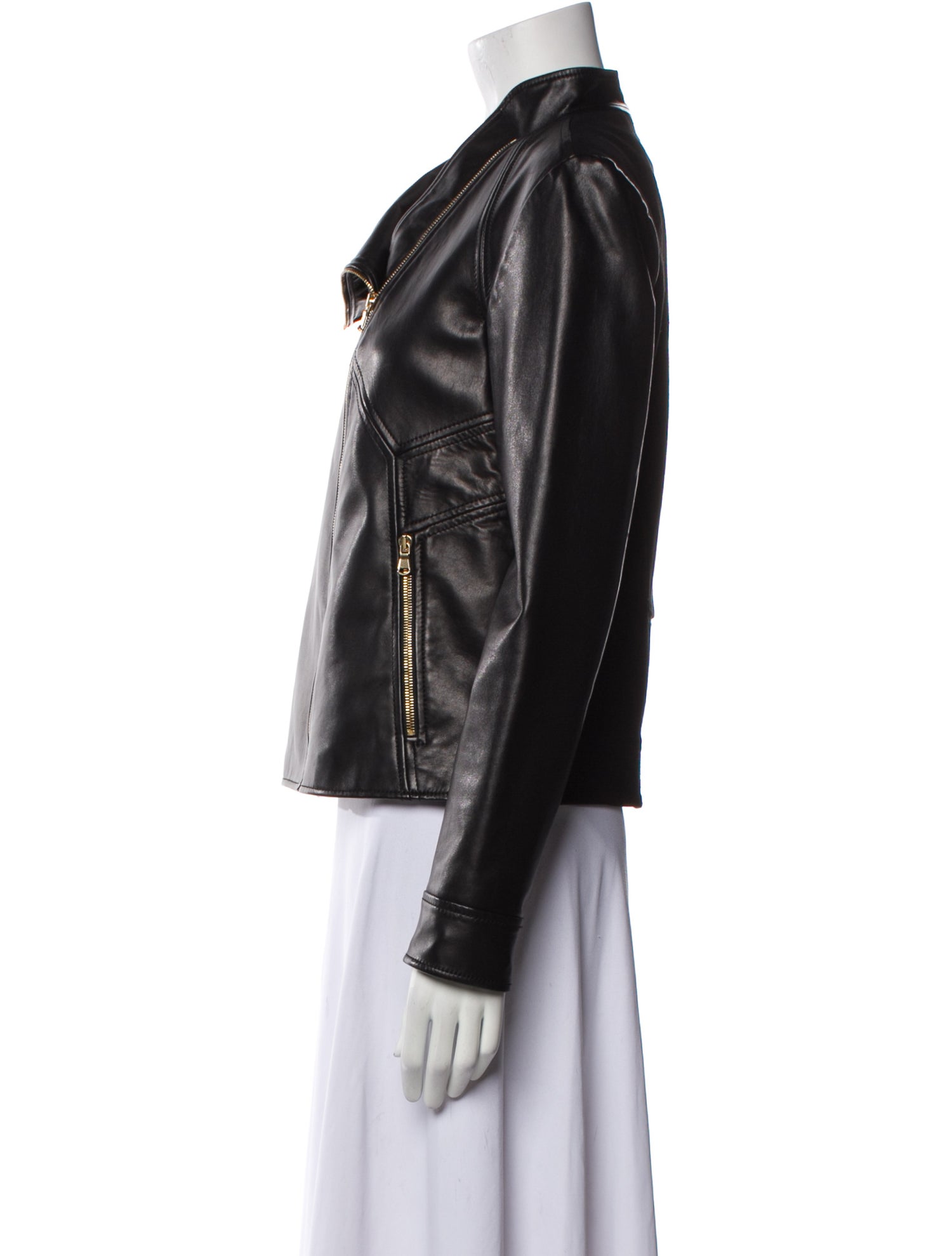 Derek Lam Leather Biker Jacket