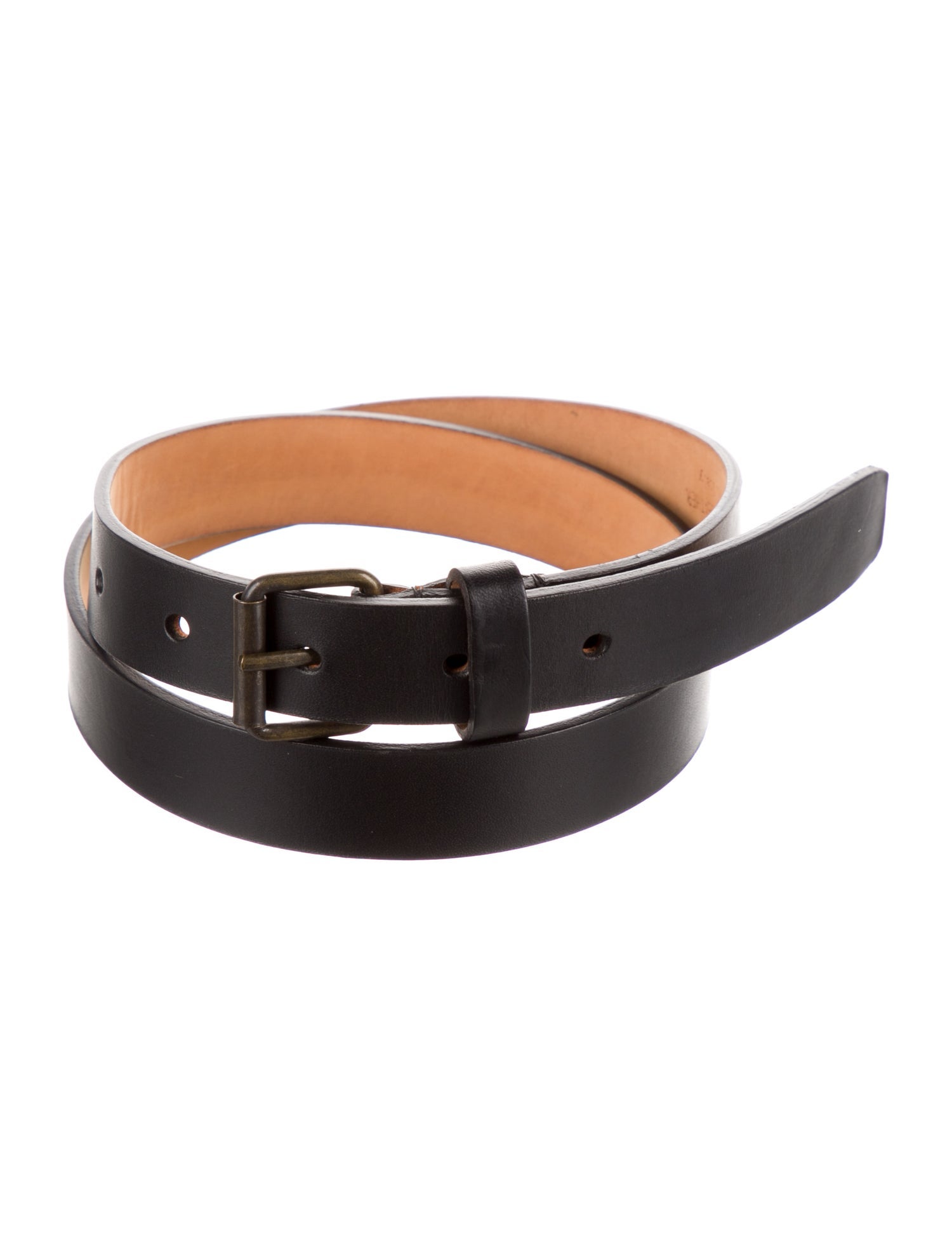 Derek Lam Skinny Leather Belt