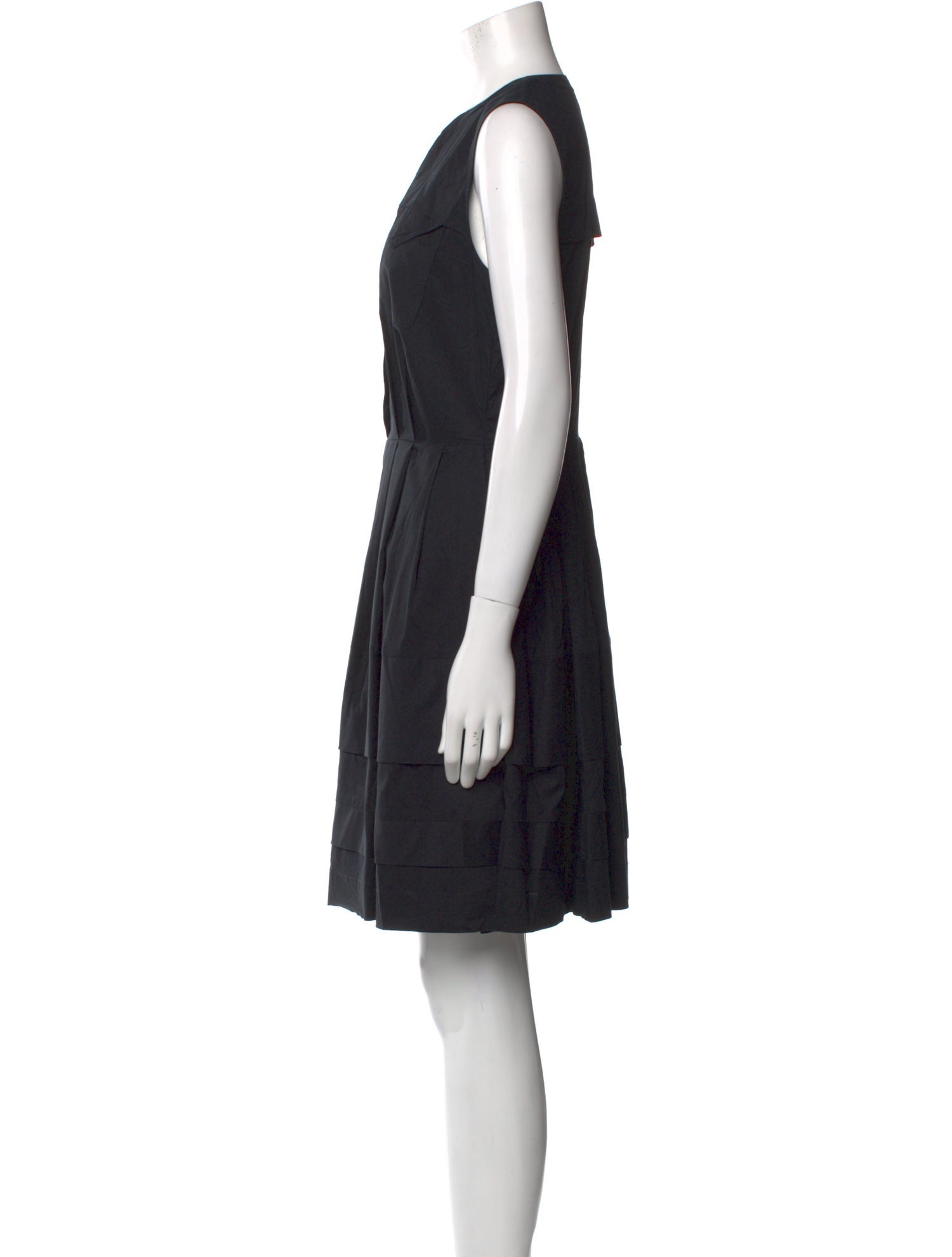 Derek Lam Crew Neck Mini Dress