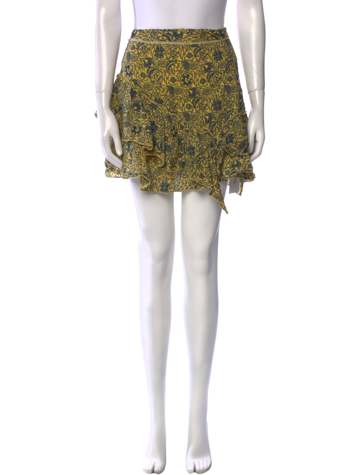 Derek Lam Printed Mini Skirt