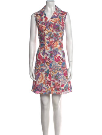 Derek Lam 10 Crosby Floral Print Mini Dress