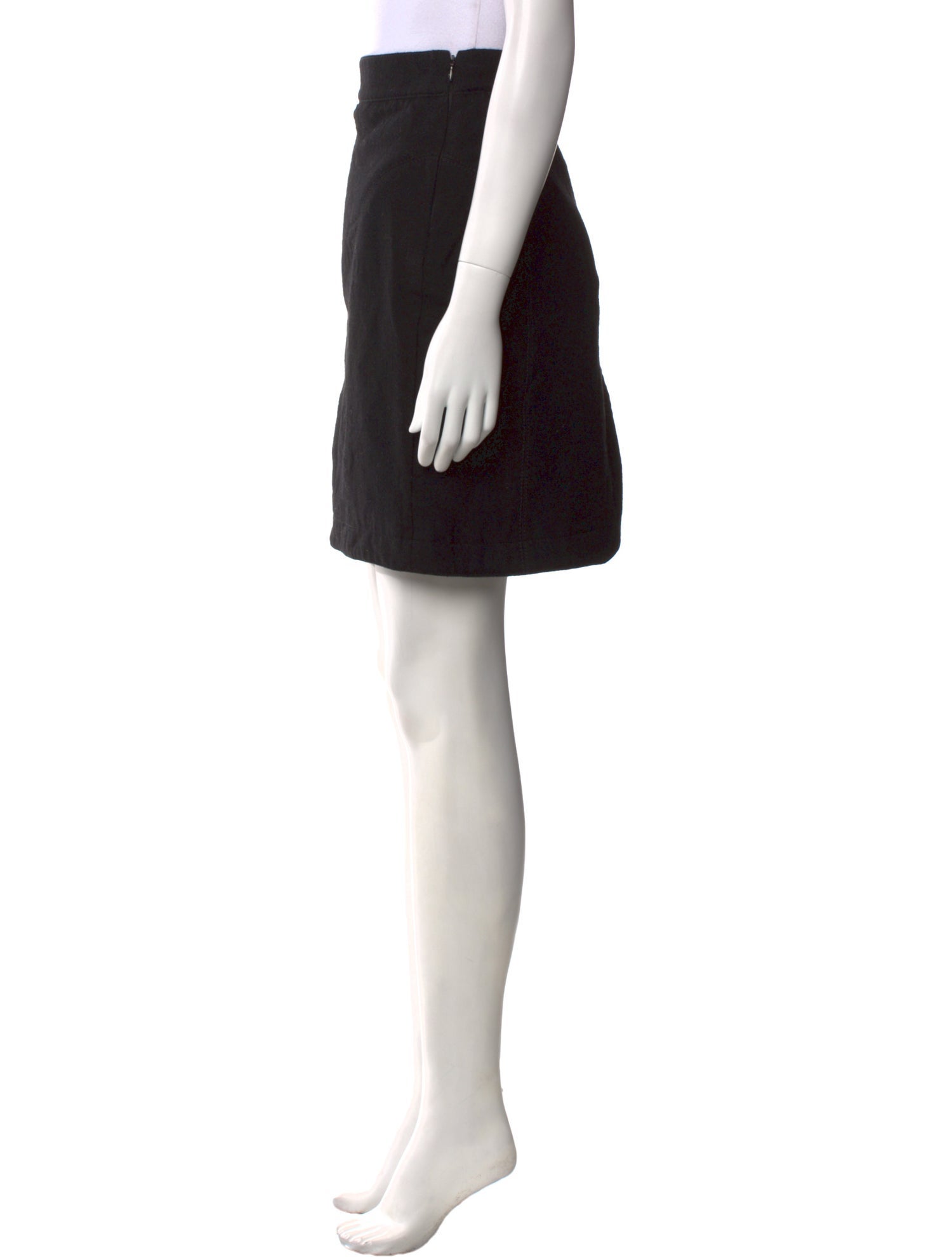 Derek Lam Wool Knee-Length Skirt