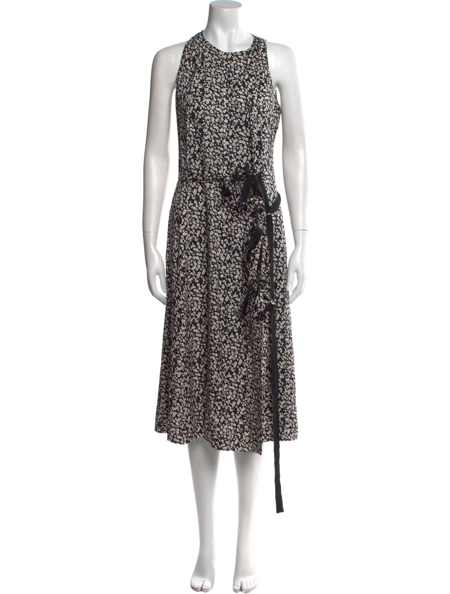 Derek Lam Silk Midi Length Dress