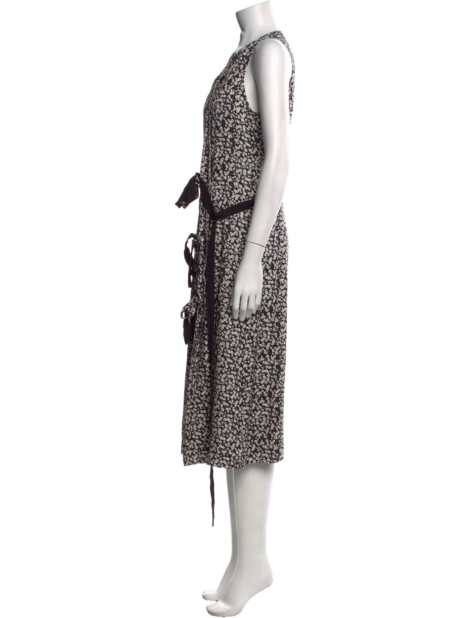 Derek Lam Silk Midi Length Dress