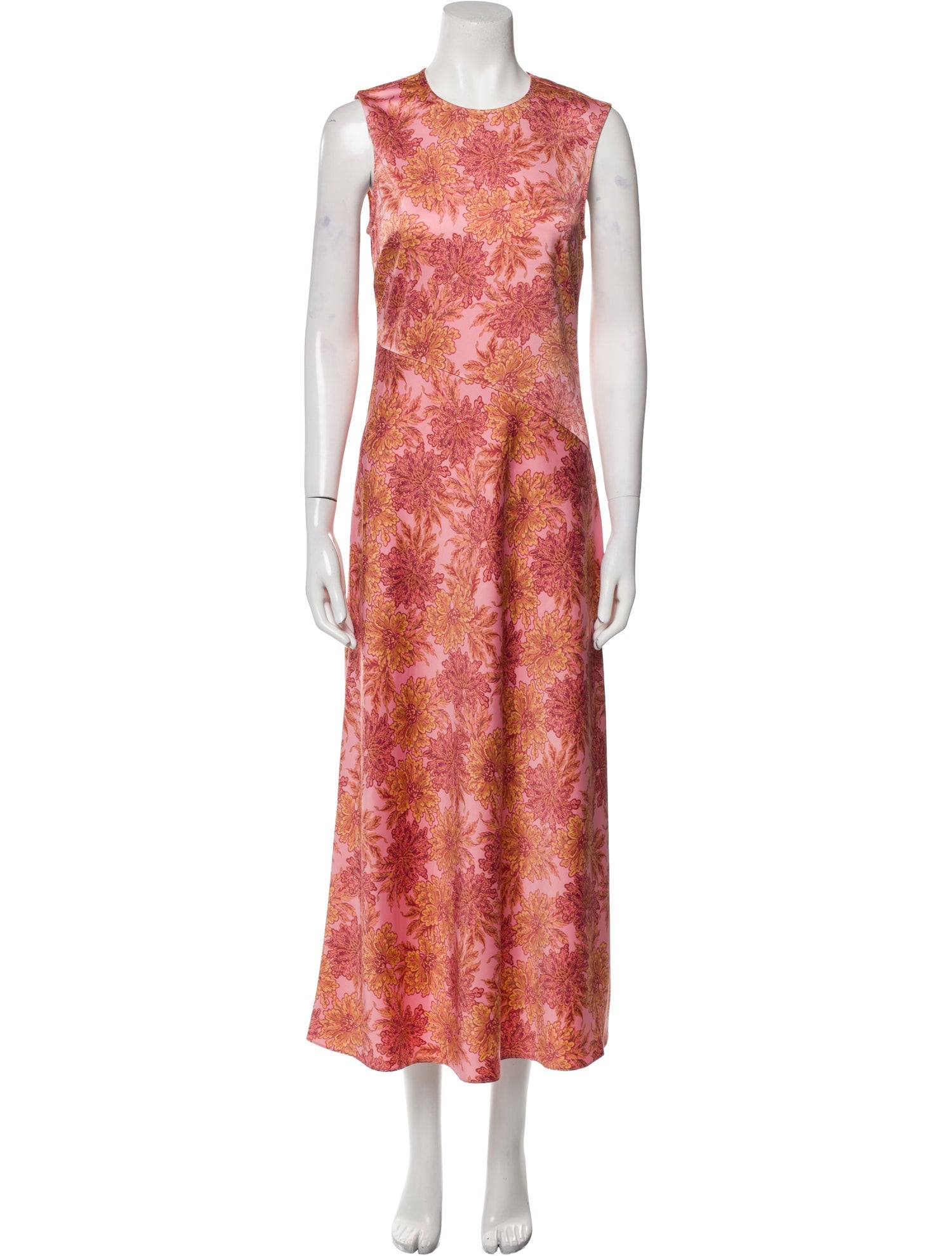 Derek Lam Floral Print Long Dress w/ Tags