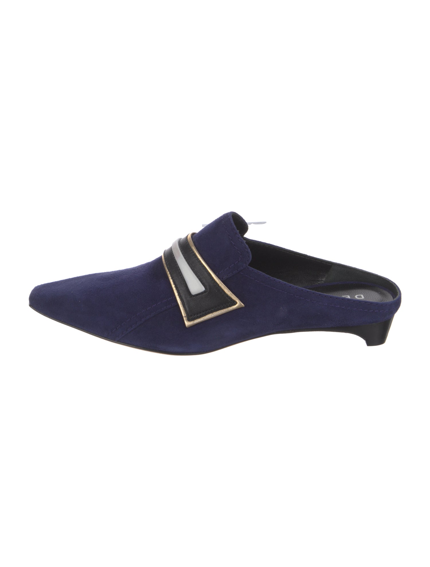 Derek Lam Velvet Mules