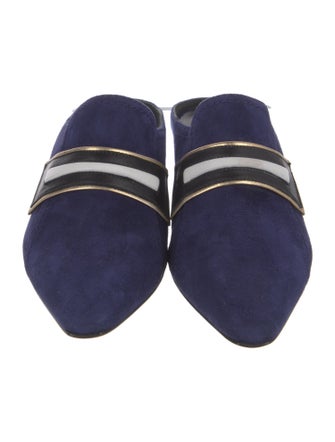 Derek Lam Velvet Mules