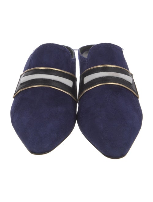 Derek Lam Velvet Mules