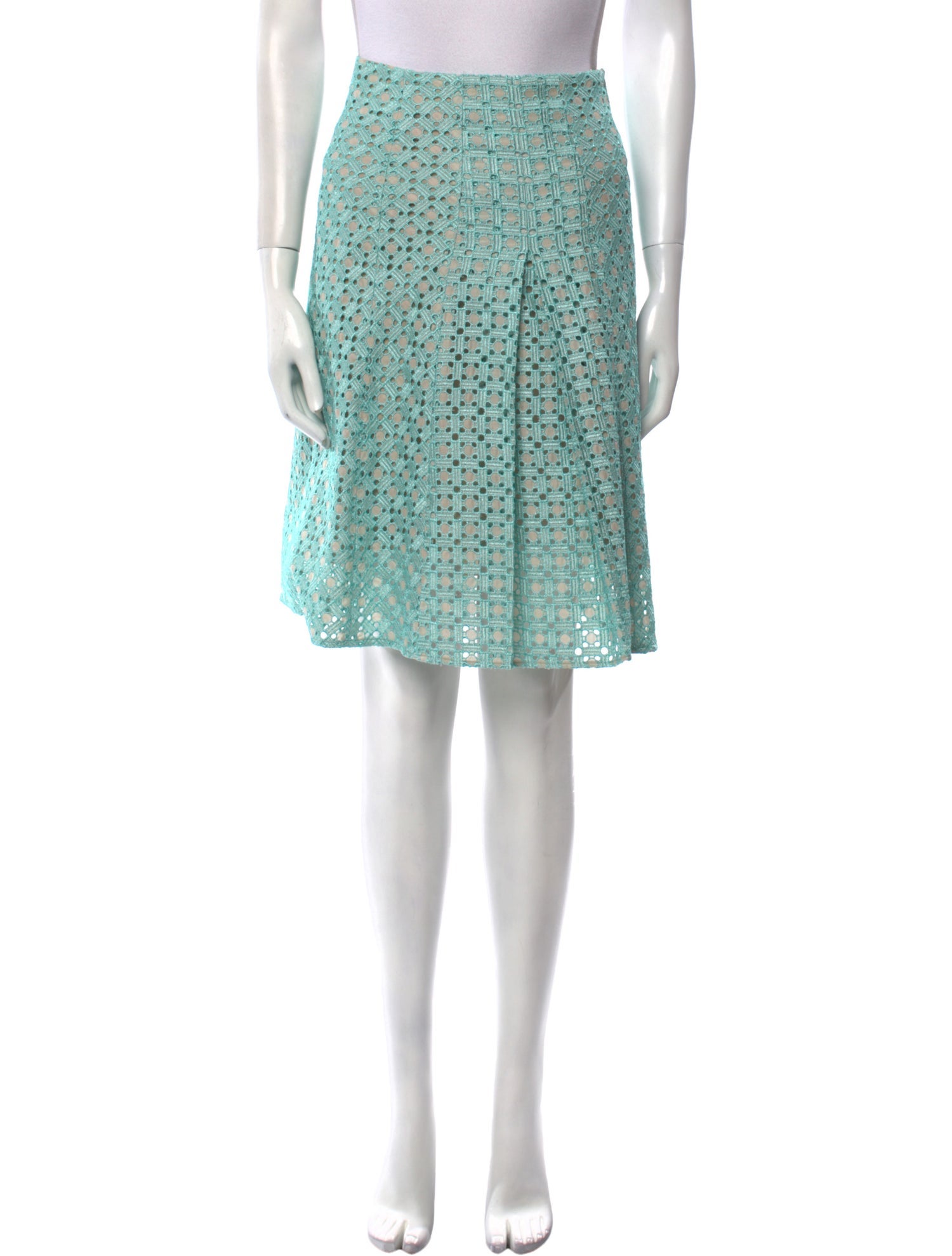 Derek Lam Lace Pattern Knee-Length Skirt