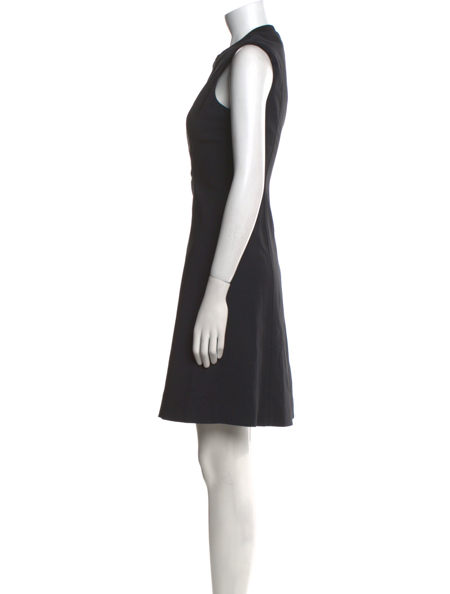 Derek Lam Crew Neck Knee-Length Dress