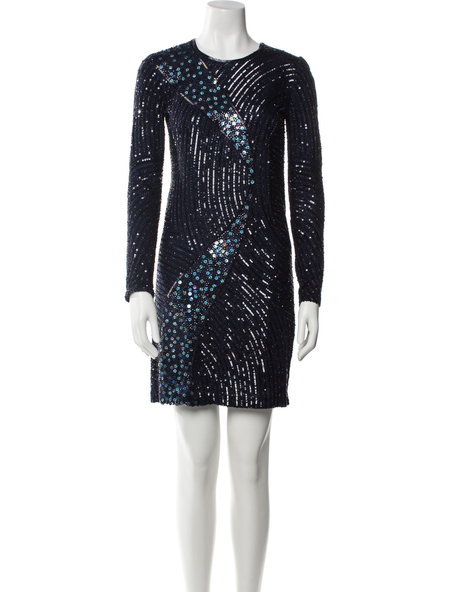 Derek Lam Crew Neck Mini Dress