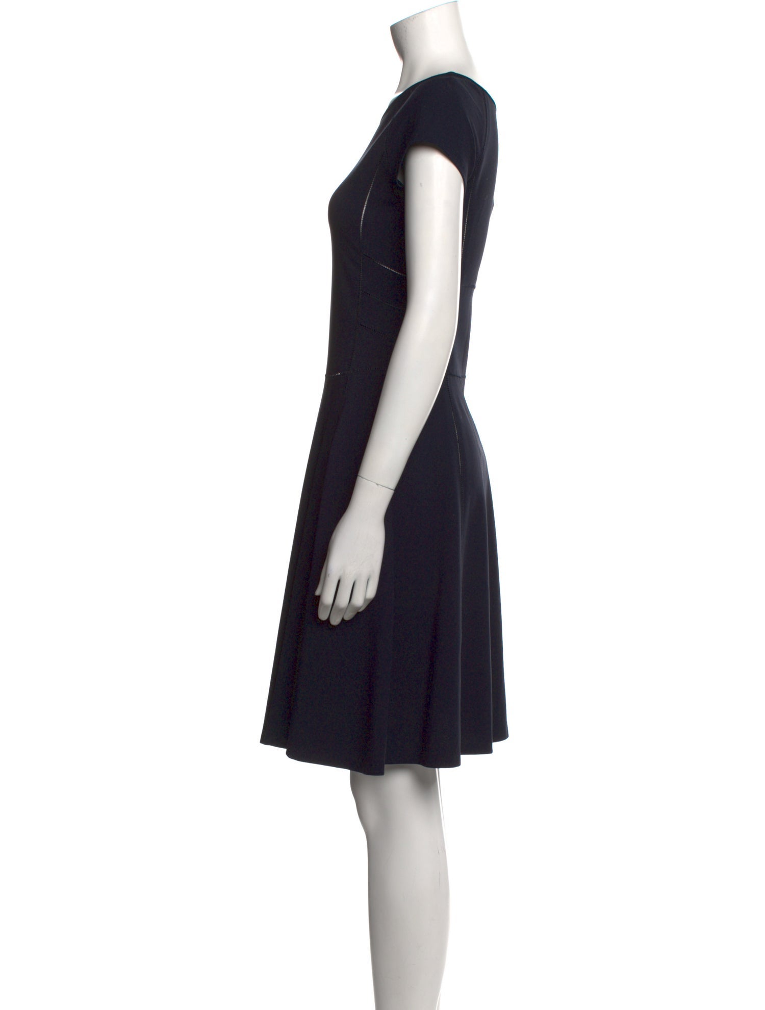 Derek Lam Scoop Neck Mini Dress