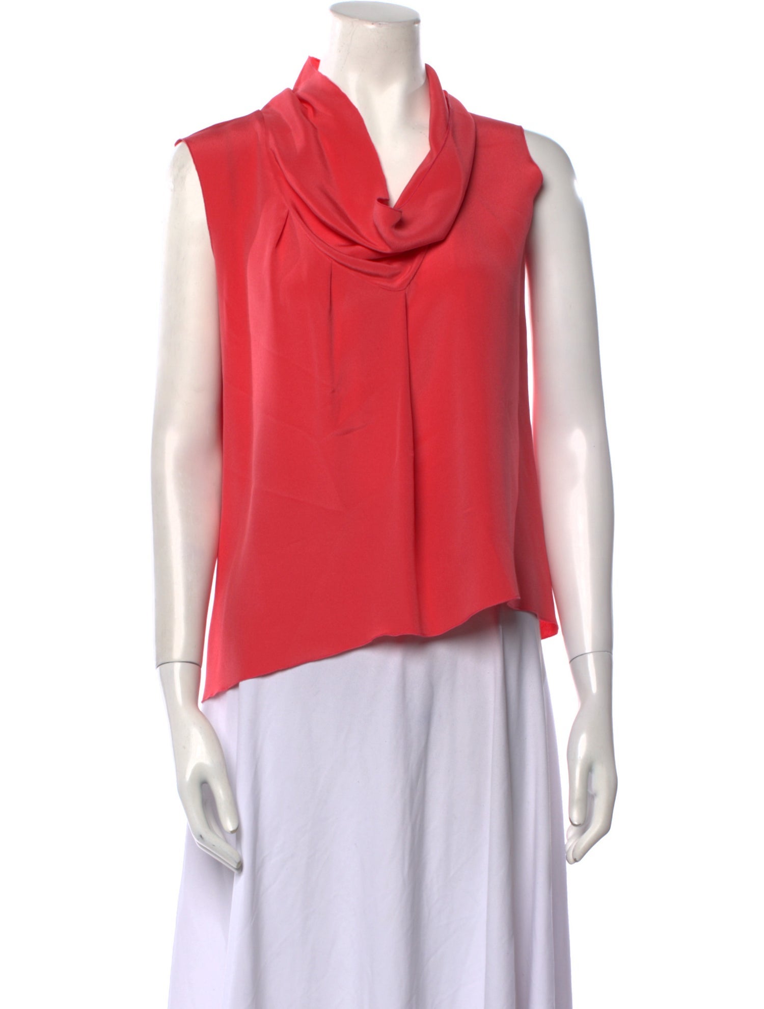 Derek Lam Silk Cowl Neck Top