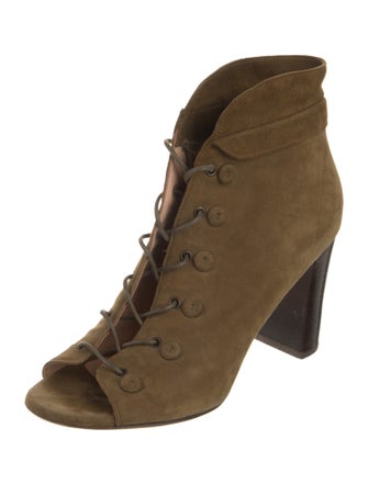 Derek Lam Suede Lace-Up Boots