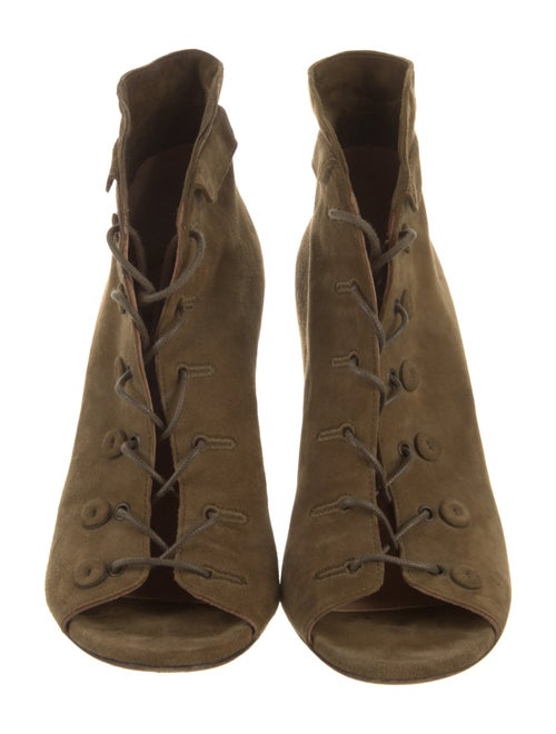 Derek Lam Suede Lace-Up Boots