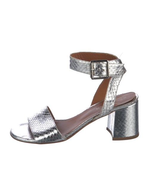 Derek Lam Embossed Leather Sandals