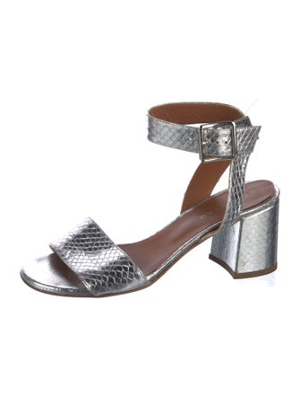 Derek Lam Embossed Leather Sandals