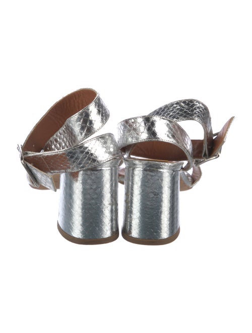 Derek Lam Embossed Leather Sandals