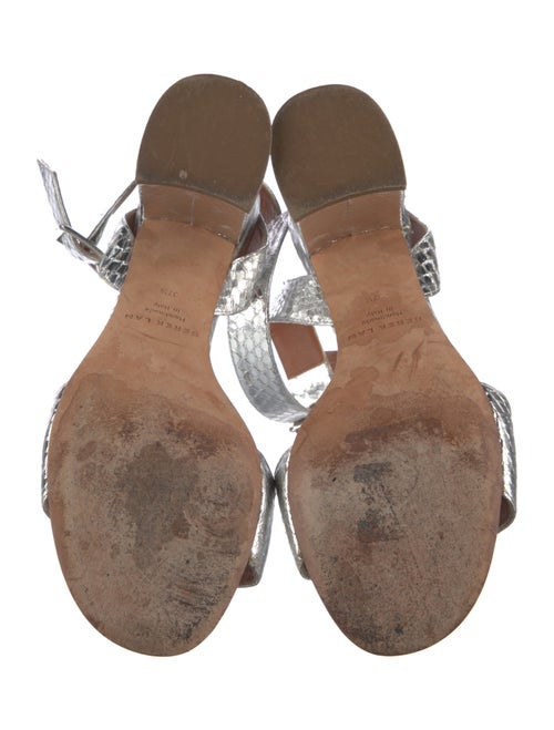 Derek Lam Embossed Leather Sandals