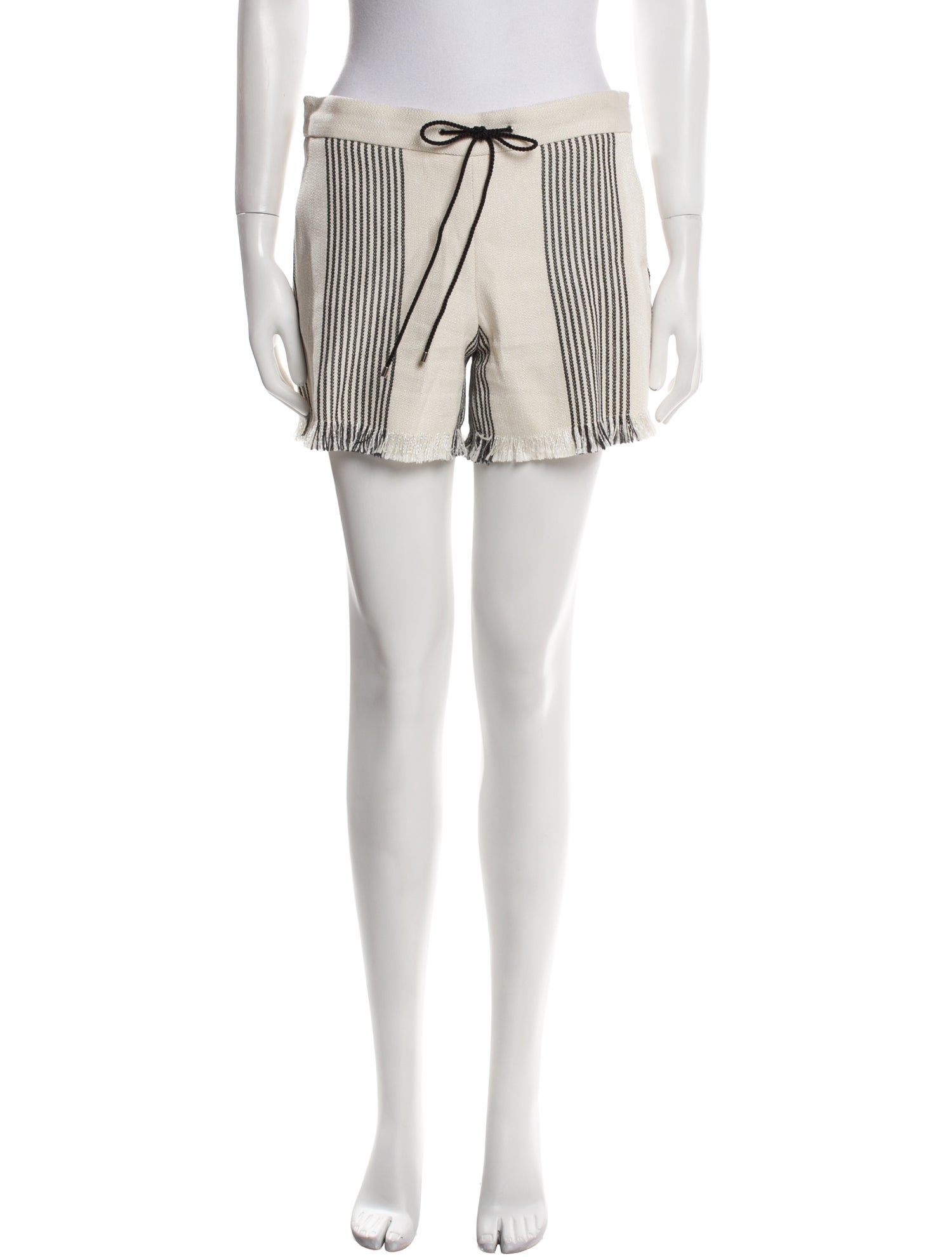 Derek Lam Striped Mini Shorts