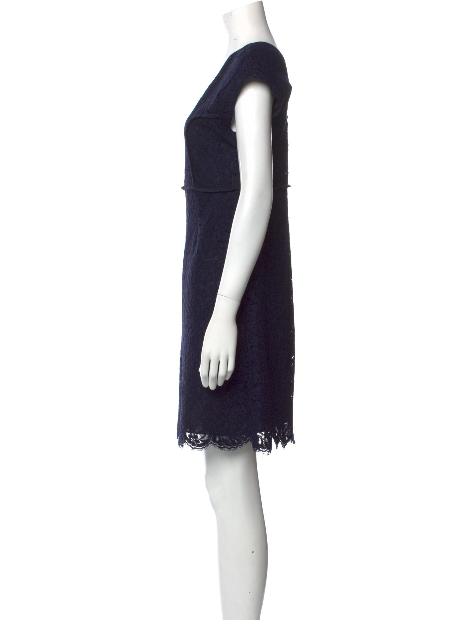 Derek Lam V-Neck Mini Dress