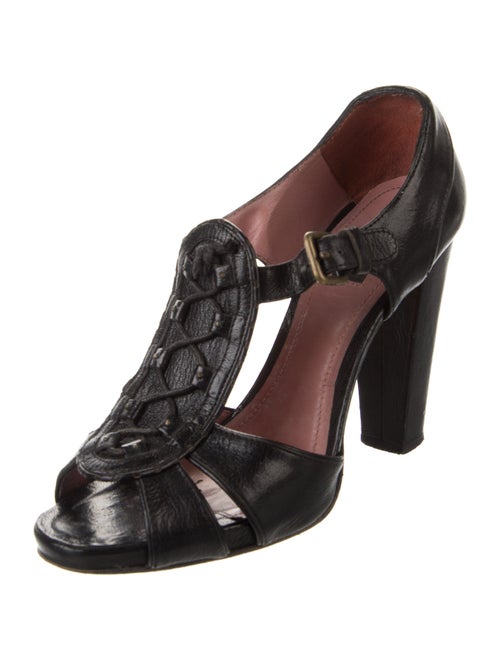 Derek Lam Leather T-Strap Pumps
