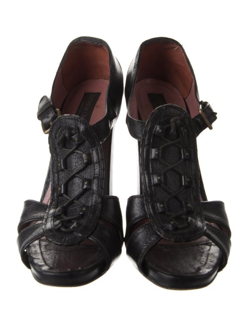 Derek Lam Leather T-Strap Pumps